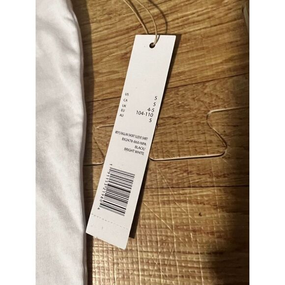 NWT Rae Dunn “Homebody” BOYS RAGLAN SHORT SLEEVE SHIRT Sz 5 - Picture 4 of 7